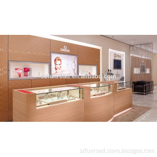 Wooden Superior Quality Watch Display Stand Watch Display Cabinet